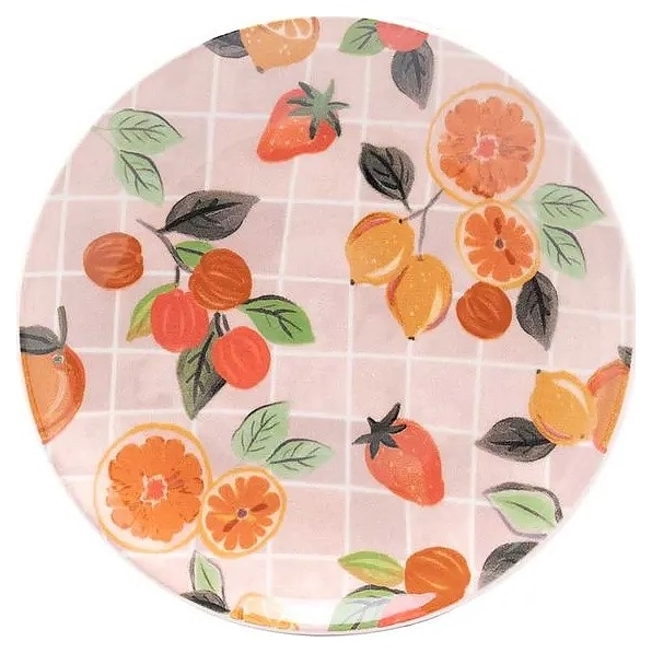 Тарелка десертная Oxford UNNI Shape PIQUENIQUE 127273 AY03-5823 (19см)