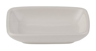 Блюдо прямоугольное ID Fine Transparent Quadro 10000-153115 15 см (14x10) серый