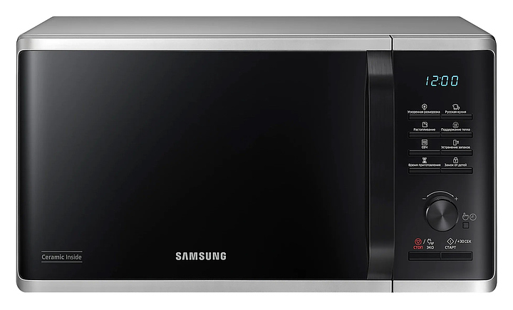 Печь микроволновая Samsung MG23K3515AS/BW