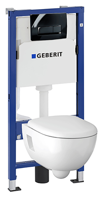 Унитаз подвесной с инсталляцией Geberit Renova 500.103.DW.R