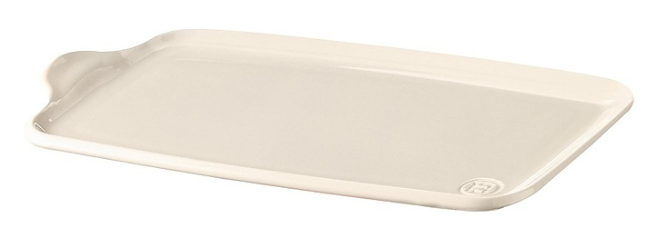 Блюдо для подачи Emile Henry 77636 320х210 мм керамика, молочный