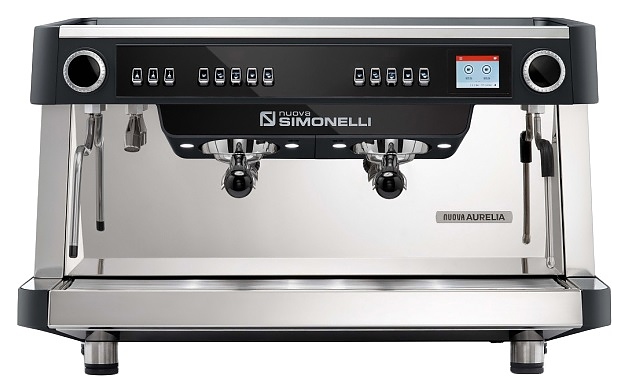 Кофемашина автоматическая Nuova Simonelli Nuova Aurelia MP 2Gr 220V black+high groups+Autopurge