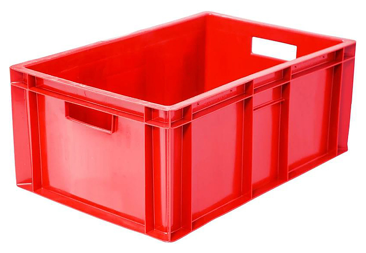 Ящик для мяса ТАРА.РУ 204 МСК 600х400х250 мм красный