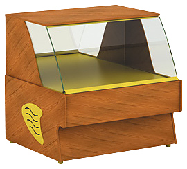 Витрина нейтральная CRYSPI Elegia Premium KN 1240