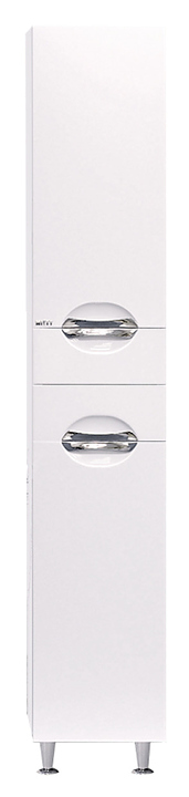 Шкаф-пенал Misty Орхидея-35 35х190 см, правый, белый