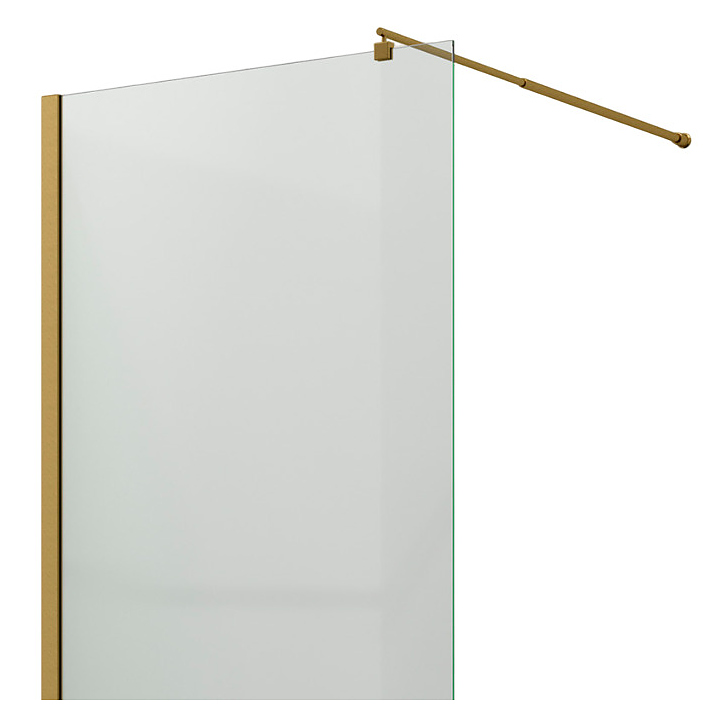 Душевое ограждение Wasserkraft Rur 30W46BG 2000х1100 мм матовое золото