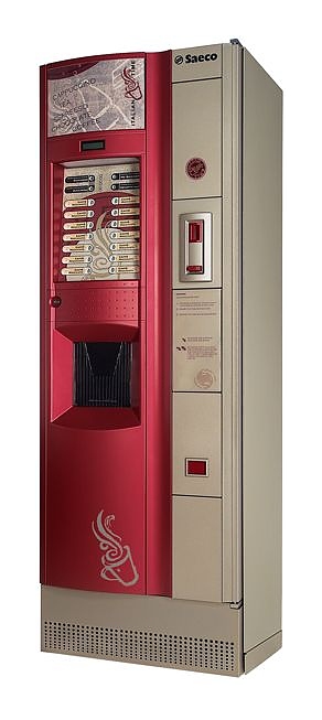 Кофейный торговый автомат Saeco Quarzo 500 (со сдачей монетами)