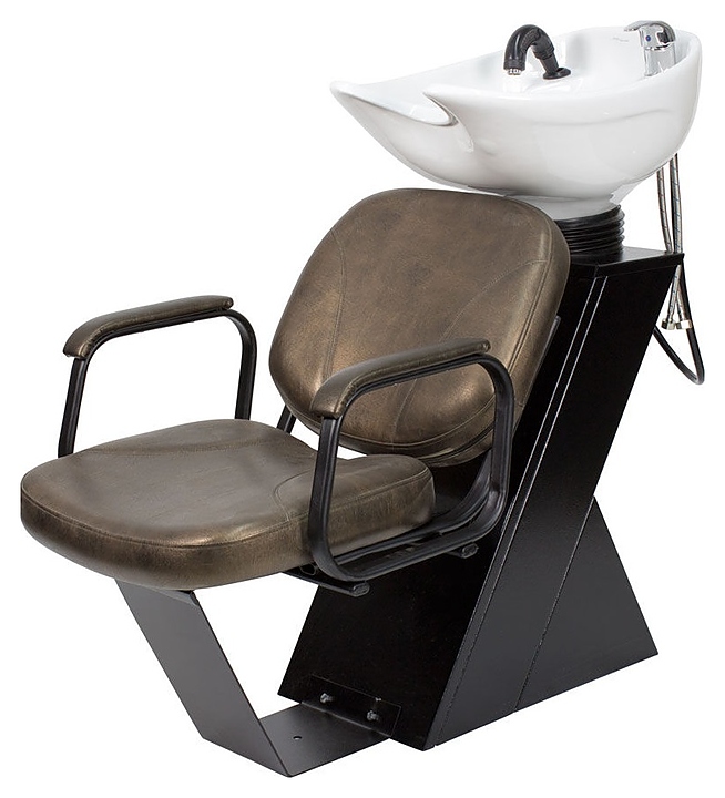 Мойка парикмахерская МЭДИСОН ДАСТИ с креслом БРИЗ-3
