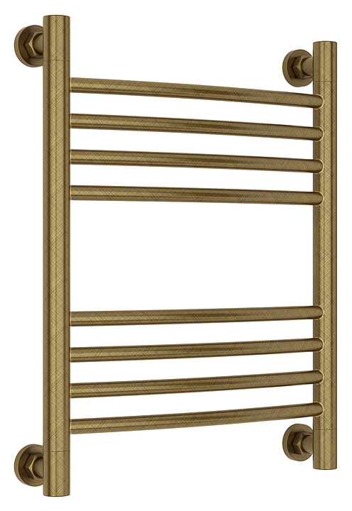 Полотенцесушитель водяной Сунержа Богема+ 50x40 см с выгнутой перемычкой, состаренная бронза