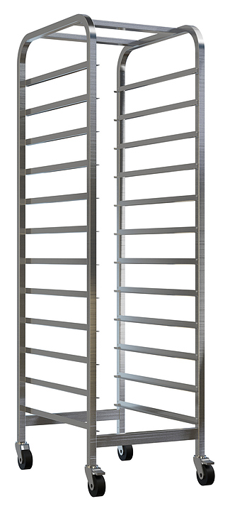 Тележка-шпилька для противней Restoinox ТШСП-12 600х400