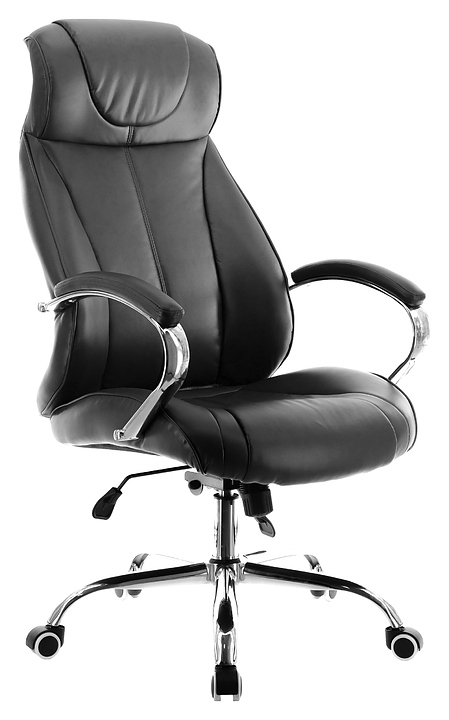 Кресло руководителя Everprof Forum TM (экокожа) черное