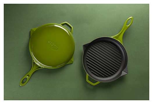 Сковорода-гриль Hosse HS Y GTV 28 GREEN Ø 28 см зеленая