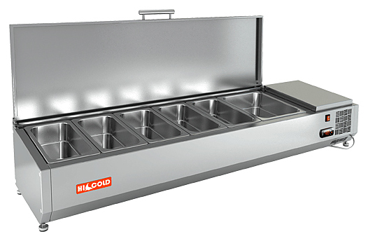 Витрина холодильная HICOLD VRTU 1485 (1/3)