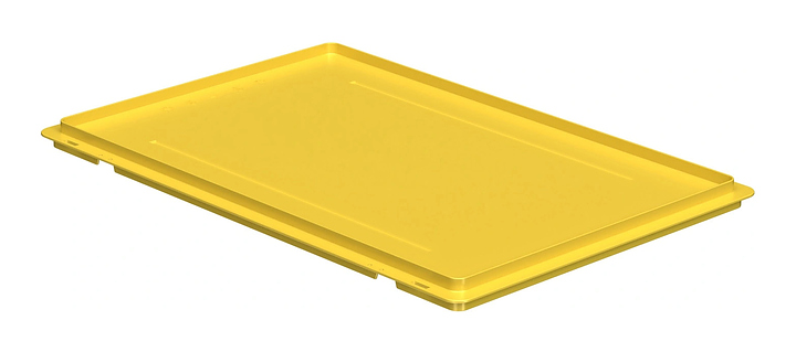 Крышка iPlast 50.513 желтая