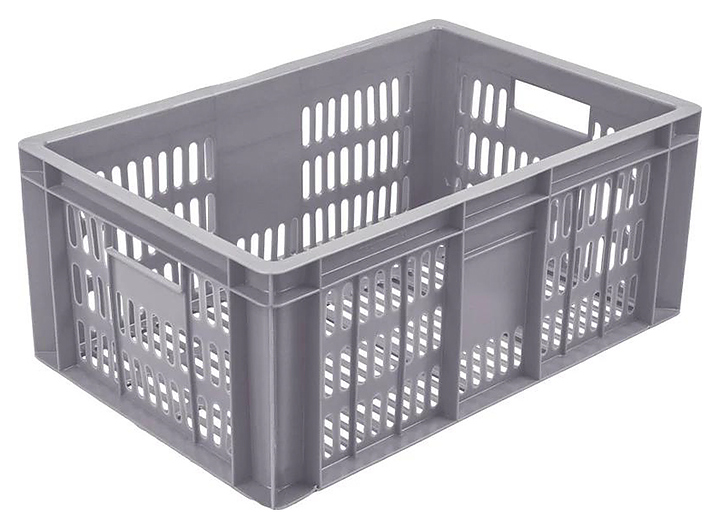 Ящик для колбасы ТАРА.РУ 201 МСК ВС 600х400х250 мм серый