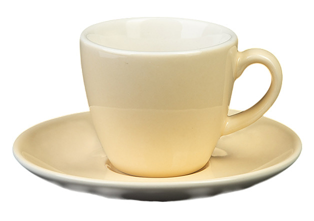 Кофейная пара Китай Corone Gusto 4626/4627 100 мл, кремовый