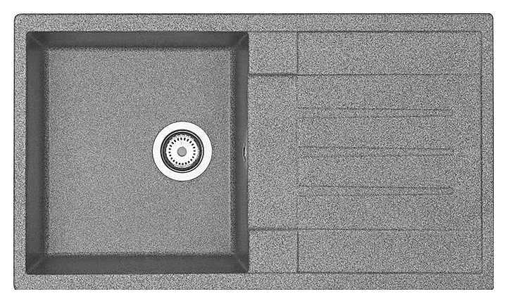 Кухонная мойка AQUATON Верона 1A710032VR230 серый