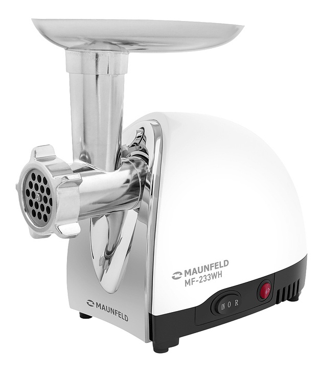 Мясорубка Maunfeld MF-233WH 1360 Вт белый, черный