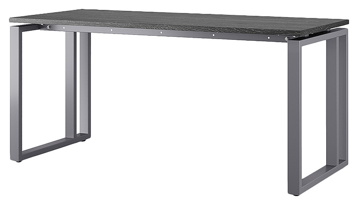 Стол офисный КОБОР O2-100/60 graphite/glazed