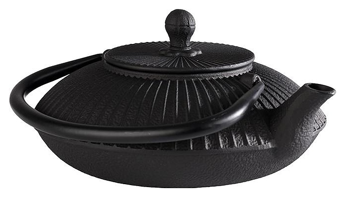 Чайник APS 79832 800 мл (чугун) черный