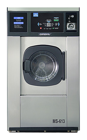 Низкоскоростная стиральная машина Girbau MS-613 (пар, Logi Pro)
