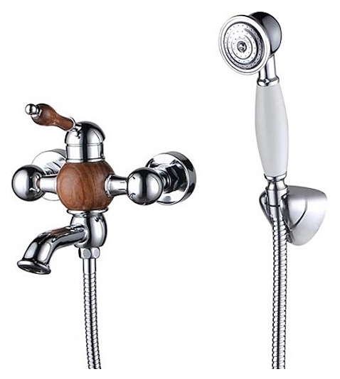 Смеситель для ванны с душем Kaiser Wood 61022