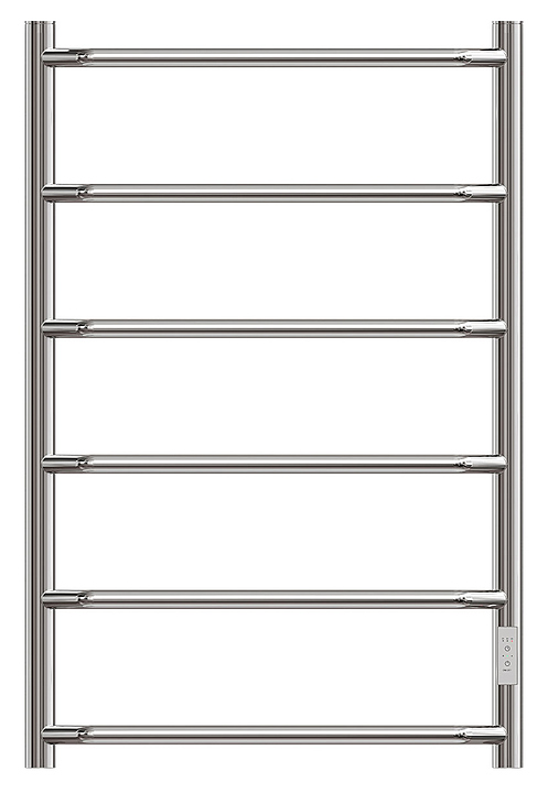 Полотенцесушитель электрический с диммером Point Виктория PN06858 П6 500x800 диммер справа, хром