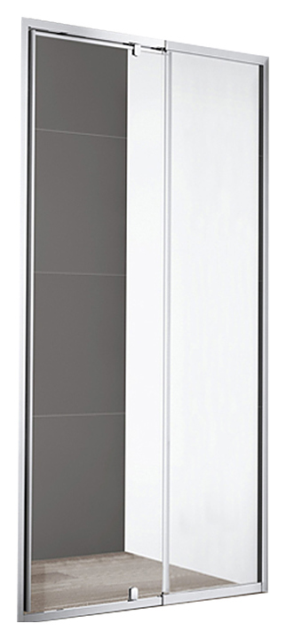 Дверь душевая CEZARES VARIANTE-B-1-90/100-C-Cr, в нишу, распашная