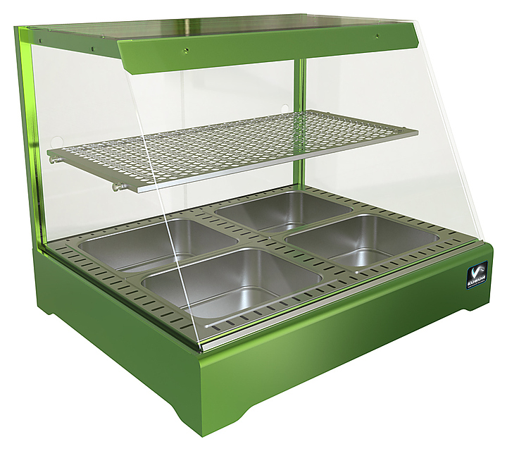 Витрина тепловая КОБОР CR1-80H зеленая