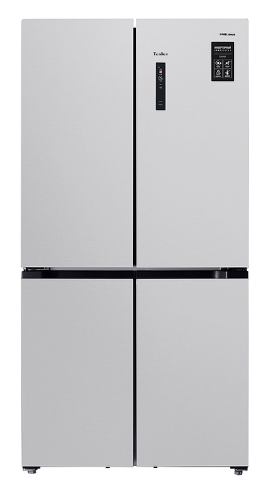 Многокамерный холодильник TESLER RCD-547BI SPARKLING WHITE 547 л, белый