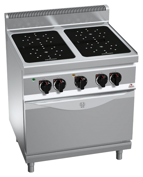 Плита электрическая Berto's E7P4/VTR+FE1