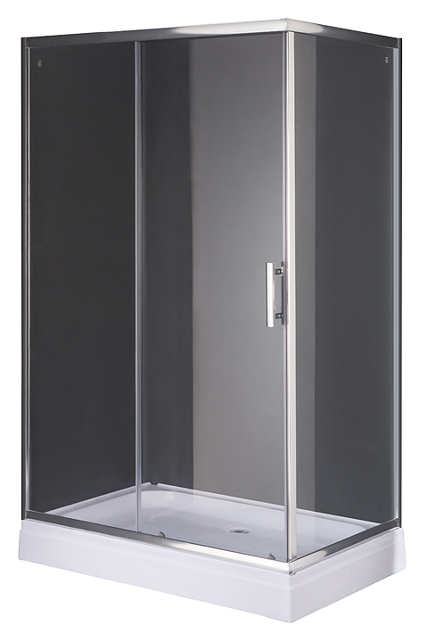 Душевой уголок Taliente TA-0812CP 120х80х180 см, прозрачное, раздвижная, хром