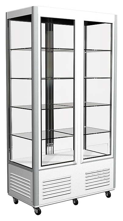Витрина кондитерская Carboma D4 VM 800-1 (R800C, бежево-коричневый)