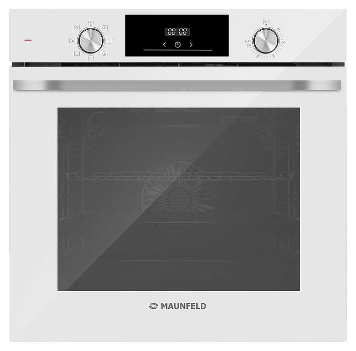 Духовой шкаф Maunfeld FEOH7872W белый / стекло