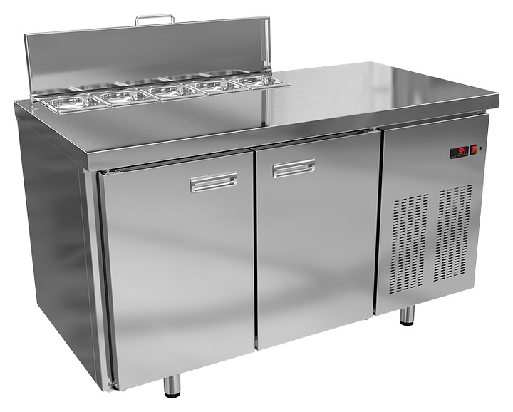 Стол холодильный для салатов KRONER СХС 2-140-70