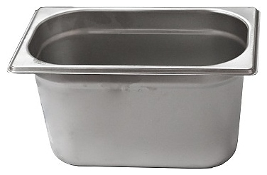 Гастроемкость ROAL Е-8014150 GN 1/4-150 (265х162х150 мм) нерж. сталь, 3,6 л