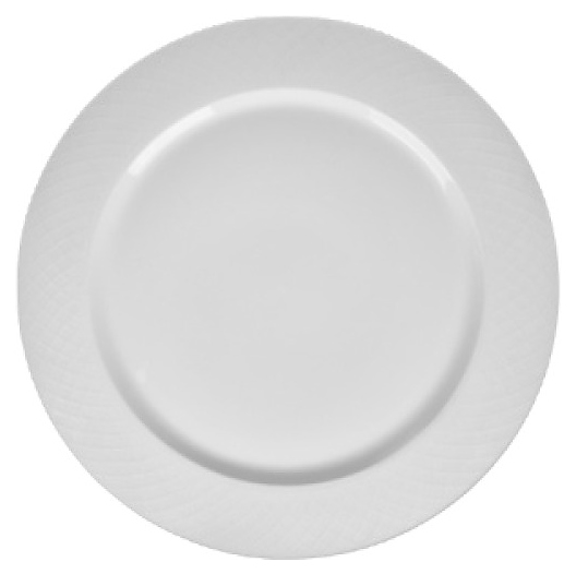 Тарелка мелкая Corone White LQ-QK15078B 200х18 мм с орнаментом