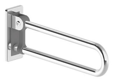 Поручень настенный откидной Geberit LEHNEN CONCEPT PRO L60402000