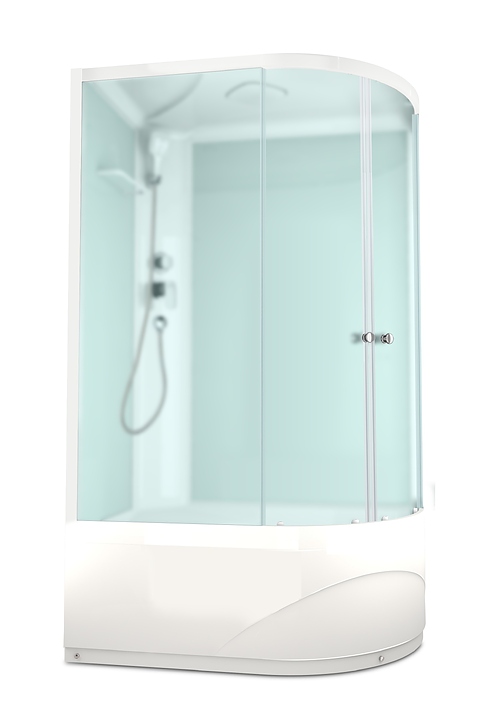 Душевая кабина Domani-Spa Delight 128 high L DS01D128LHWM00 120х80 см