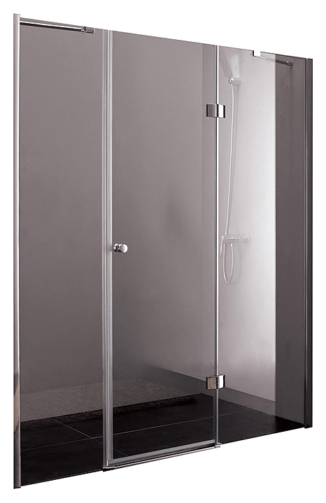 Дверь душевая CEZARES ELENA-W-B-13-30+60/60-P-Cr-R 150х195 см, в нишу, распашная