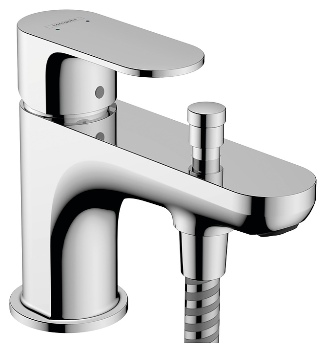 Смеситель для ванны и душа на борт ванны Hansgrohe Rebris S 72436000 Monotrou