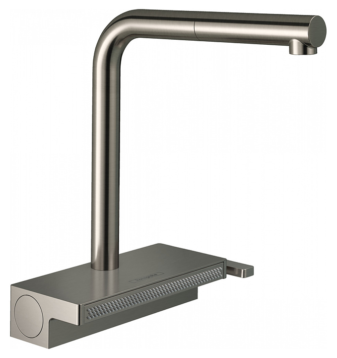 Смеситель для кухни Hansgrohe HG M81 Aquno Select 250 2 jet. sBox 73830800 с вытяжным душем, сталь