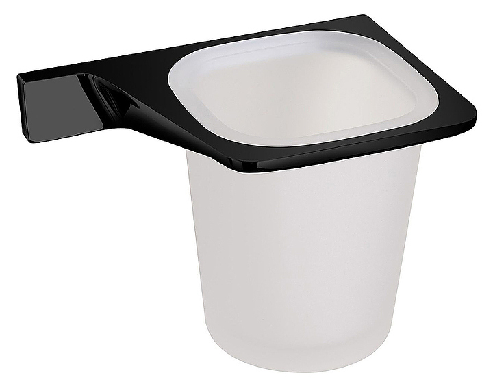 Стакан для зубных щеток подвесной Art&Max Gina AM-G-2731-Nr чёрный