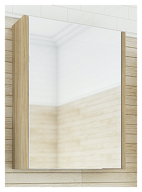 Зеркало Sanflor Ларго 70 см правостороннее, швейцарский вяз