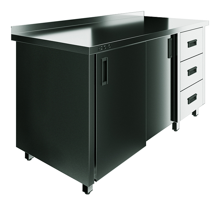 Стол производственный Restoinox СПК3Я-15/7-БП