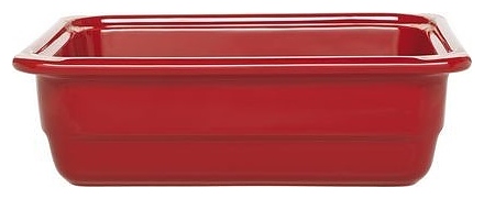 Гастроемкость Emile Henry 43003 GN1/2-100 (325х265х100) 4,6 л (керамика) красная