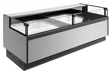 Витрина холодильная Carboma Bavaria 4 GC110 SM 2,0-2 версия 2.0 9006-9005 (без боковин)