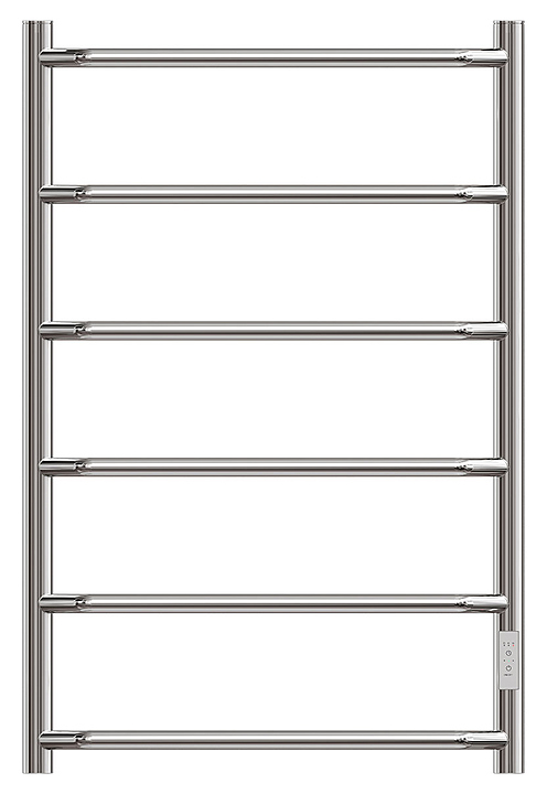 Полотенцесушитель электрический с диммером Point Виктория PN06848 П6 400x800 диммер справа, хром