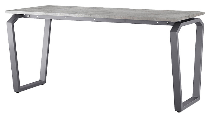 Стол офисный КОБОР TB-140/60 graphite/chicago