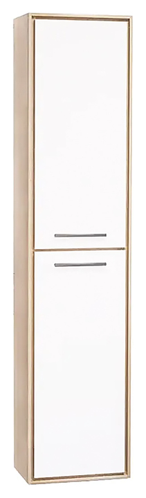 Пенал напольный Raval Frame 160 дуб, белый